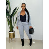 Nikki Jogger Set (Heather Grey)