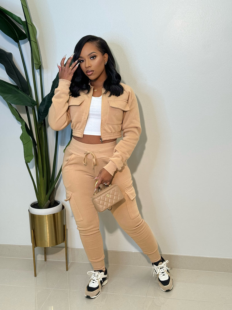 Ari Jogger Set (taupe)