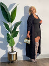 Maxi Cardigan (black )