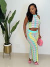 Bre Crochet Set (yellow/pink/blue)