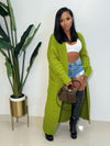 Maxi Cardigan (Moss)