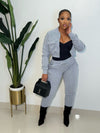 Nikki Jogger Set (Heather Grey)