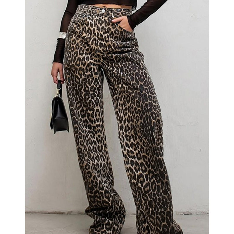 Mia Leopard Pants | Estimated ship date(1/15)