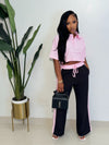 Iris Set ( pink/ black )