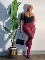 Liv Pants ( pink/black)