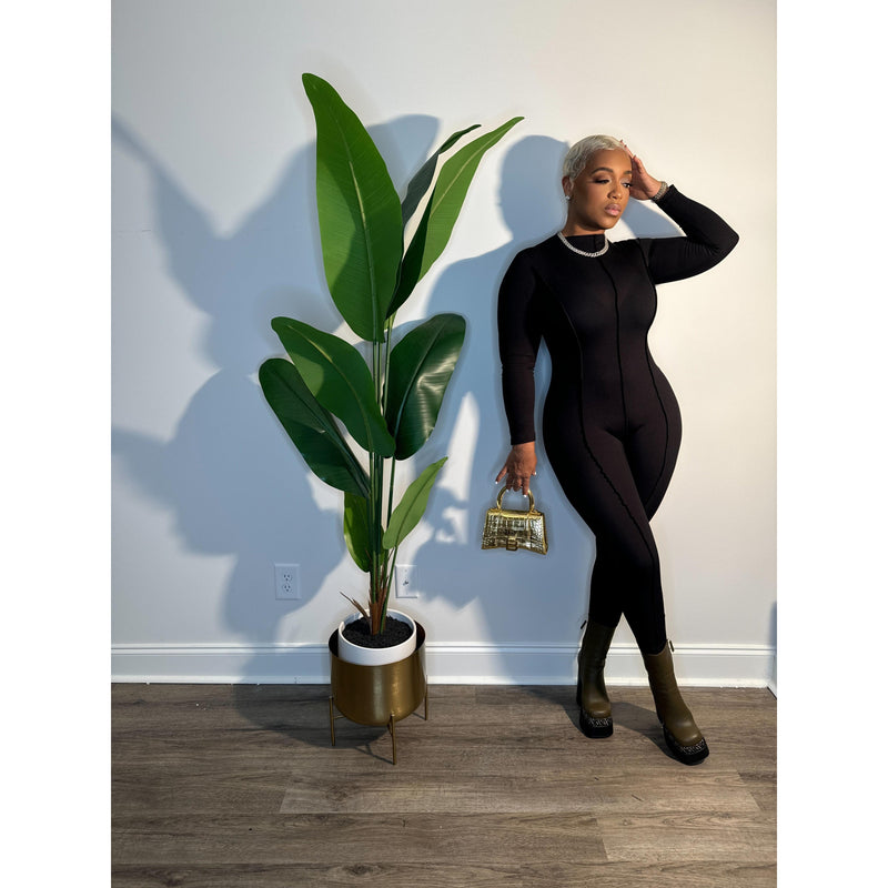 Ivy Jumpsuit (Black)|Available Now