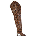 Zoey Snakeskin Boot