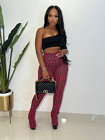 Liv Pants ( pink/black)